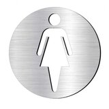 Placuta aluminiu grup sanitar de femei